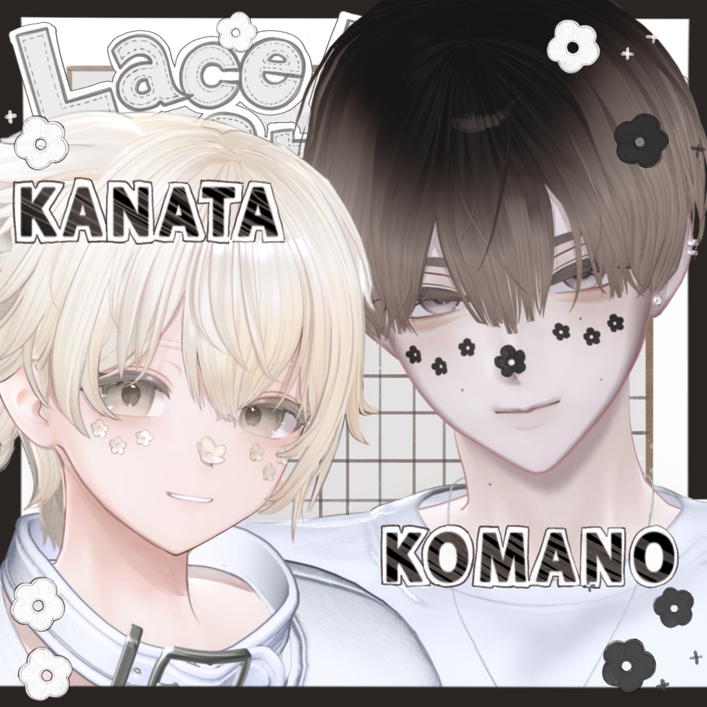 【15avatar対応】✦-Lace Flower Sticker-✦