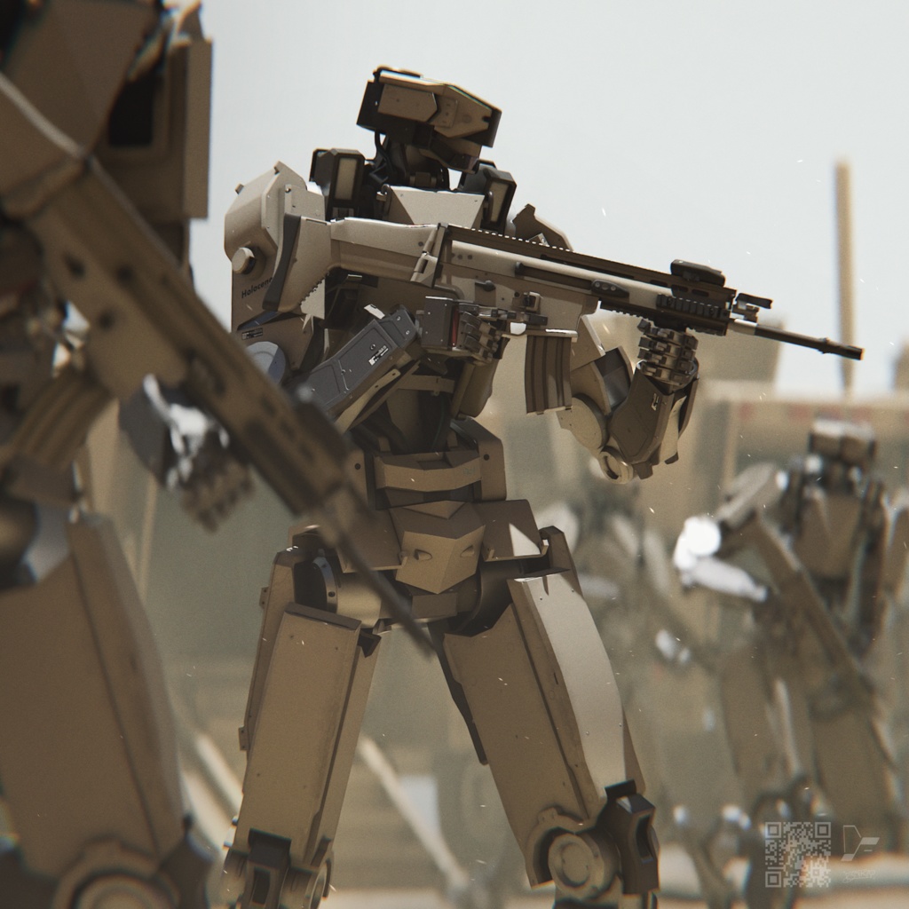 【オリジナル3Dモデル】ATI-200 Ratel