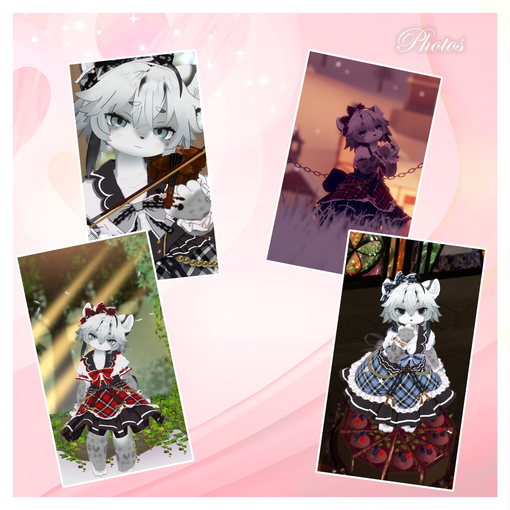 「Petite Palette」Haishima/灰島への3Dコスチューム (VRChat Costume)