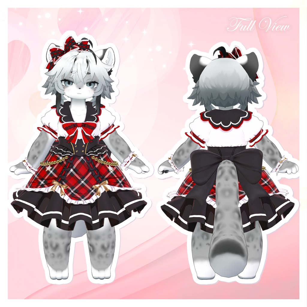 「Petite Palette」Haishima/灰島への3Dコスチューム (VRChat Costume)