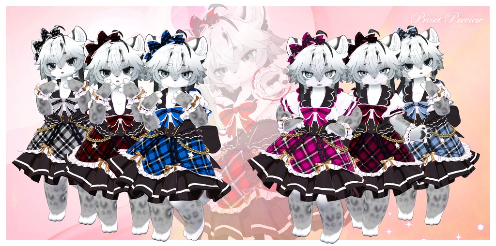 「Petite Palette」Haishima/灰島への3Dコスチューム (VRChat Costume)