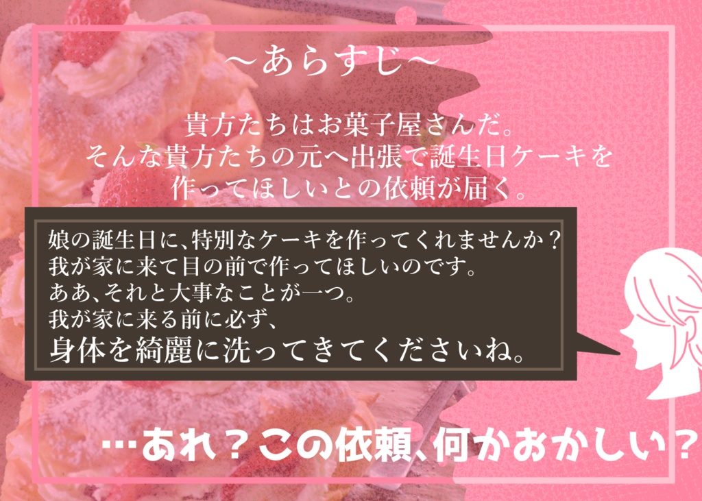 CoC シナリオ「お菓子な迷宮~death birthday to ?~」