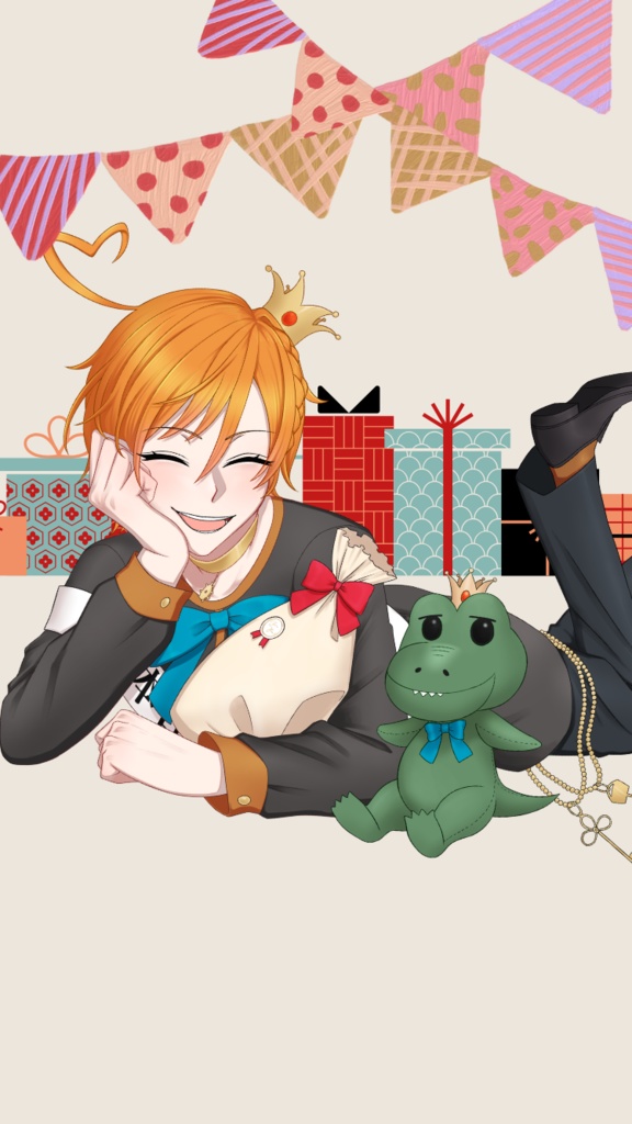 【鍵薪そら】スマホ壁紙【誕生日記念グッズ】