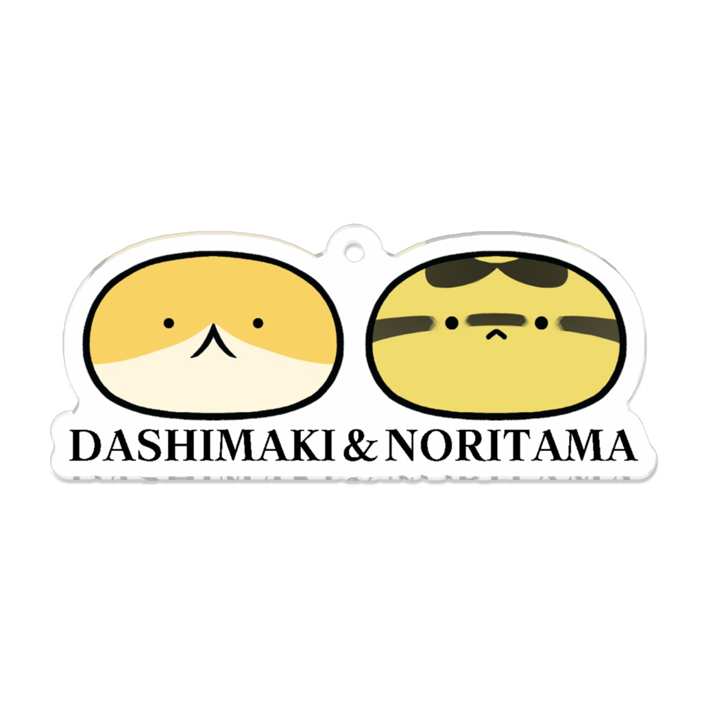 だし&のりいっしょアクリルキーホルダー（コーティング）