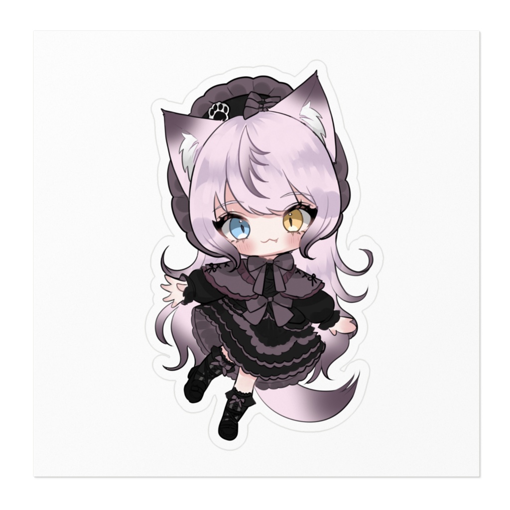 ゴスロリ新衣装ステッカー