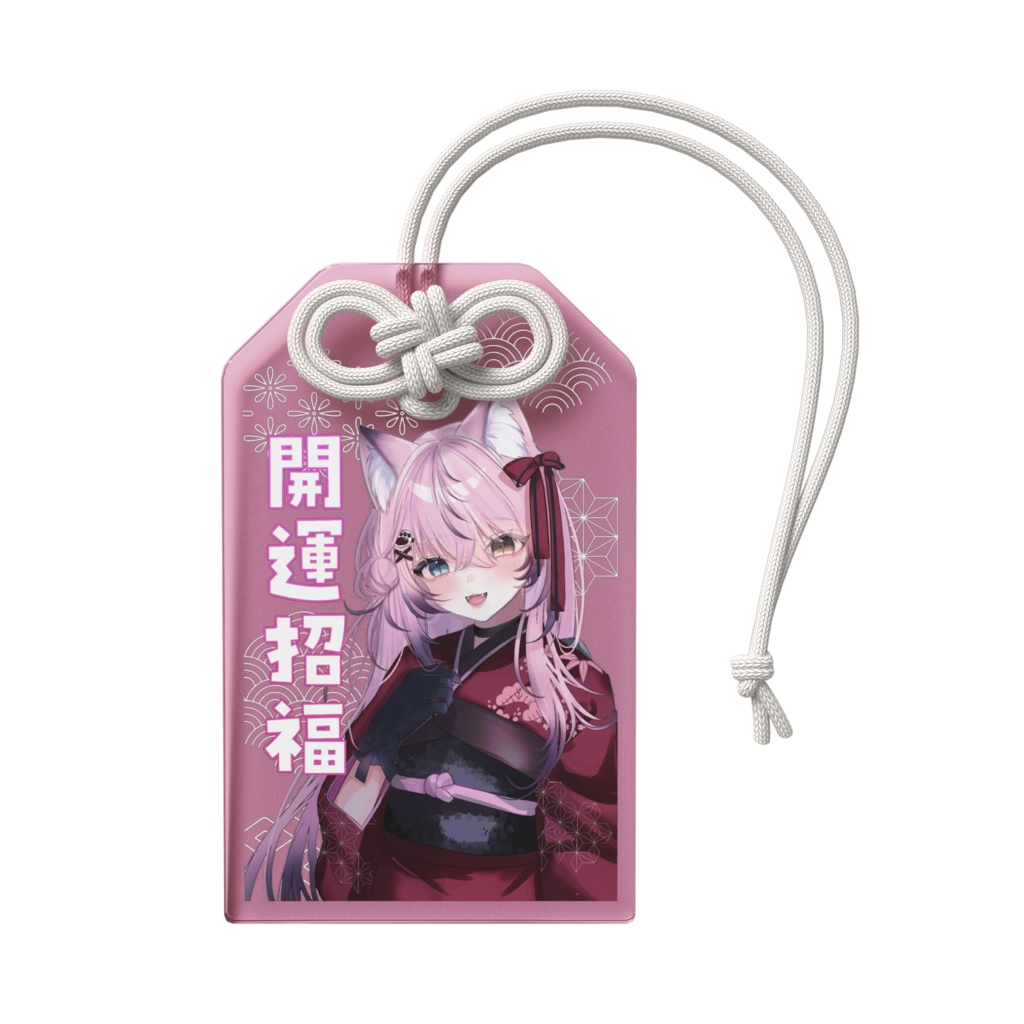 花相ももアクリルお守り2026