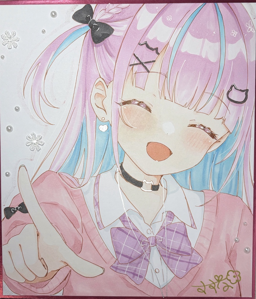 【直筆色紙】湊あくあ②