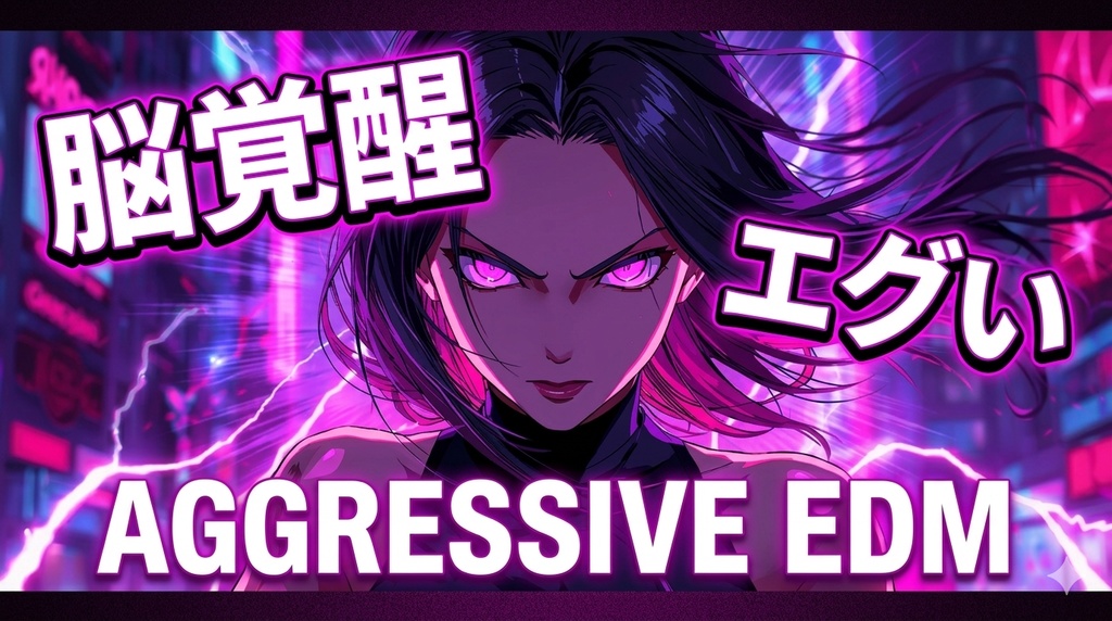 作業用EDM】1時間ノンストップBGM　商用利用OK・配信OK