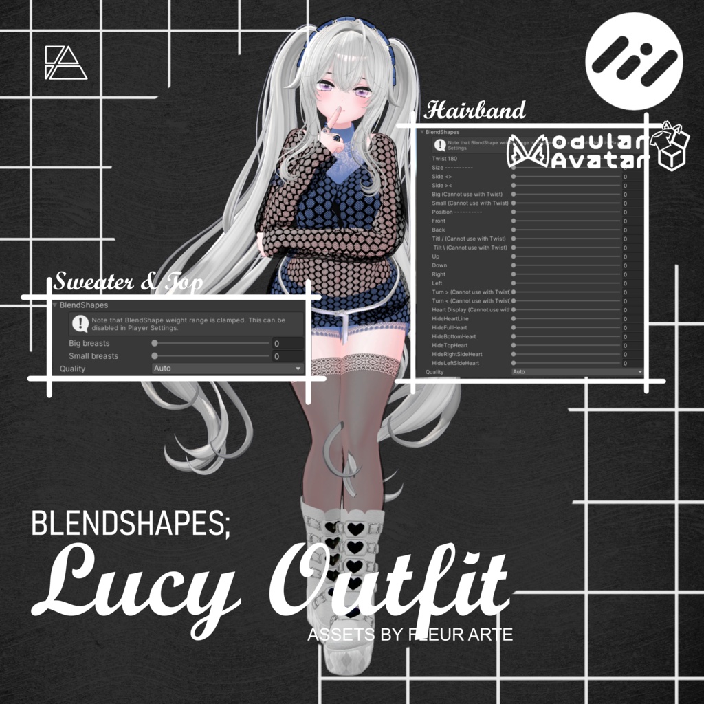 ルーシー衣装 「萌」/ LUCY OUTFIT "MOE"