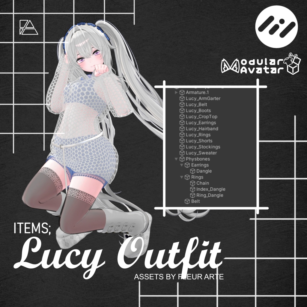 ルーシー衣装 「萌」/ LUCY OUTFIT "MOE"