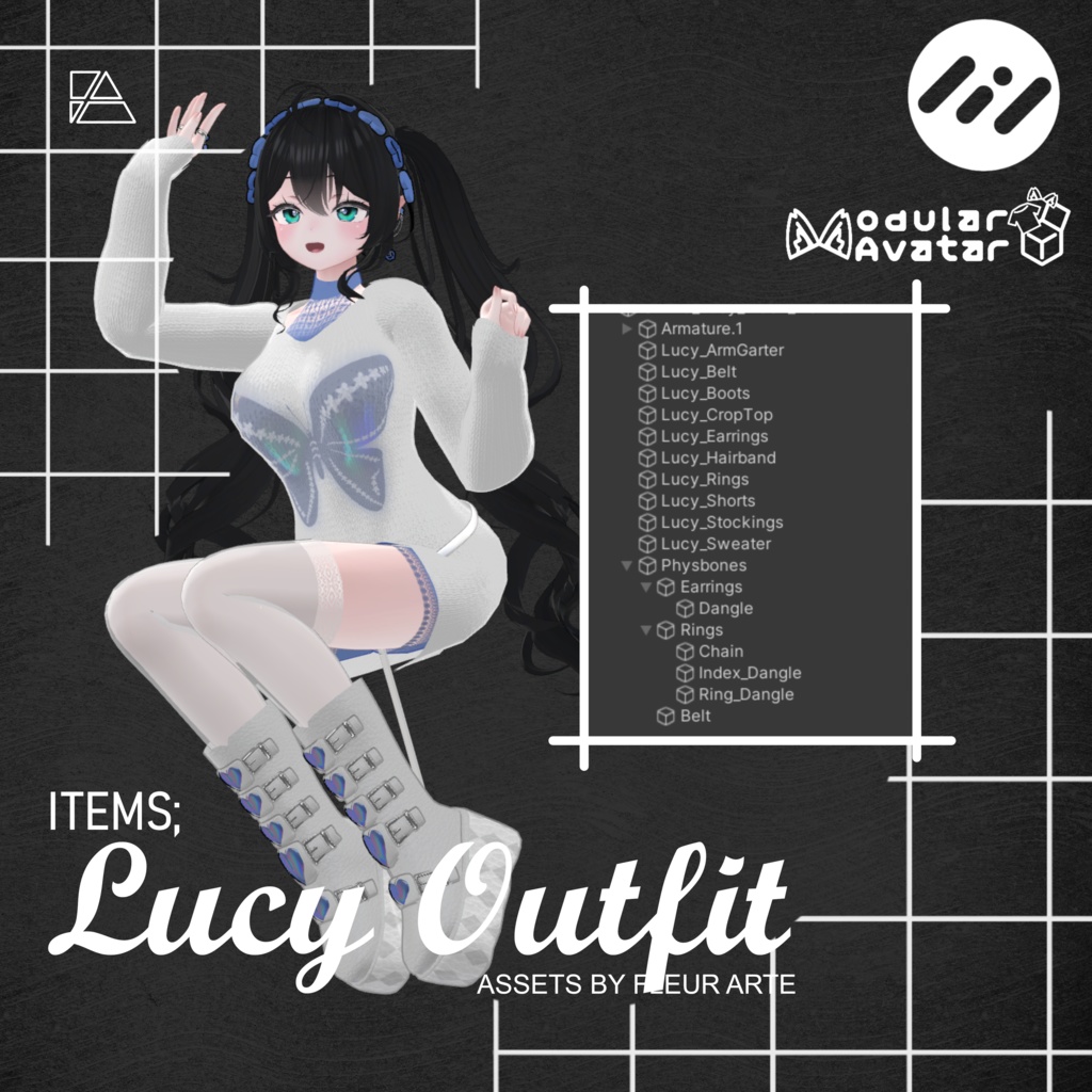 ルーシー衣装 「しお」/ LUCY OUTFIT "SIO"