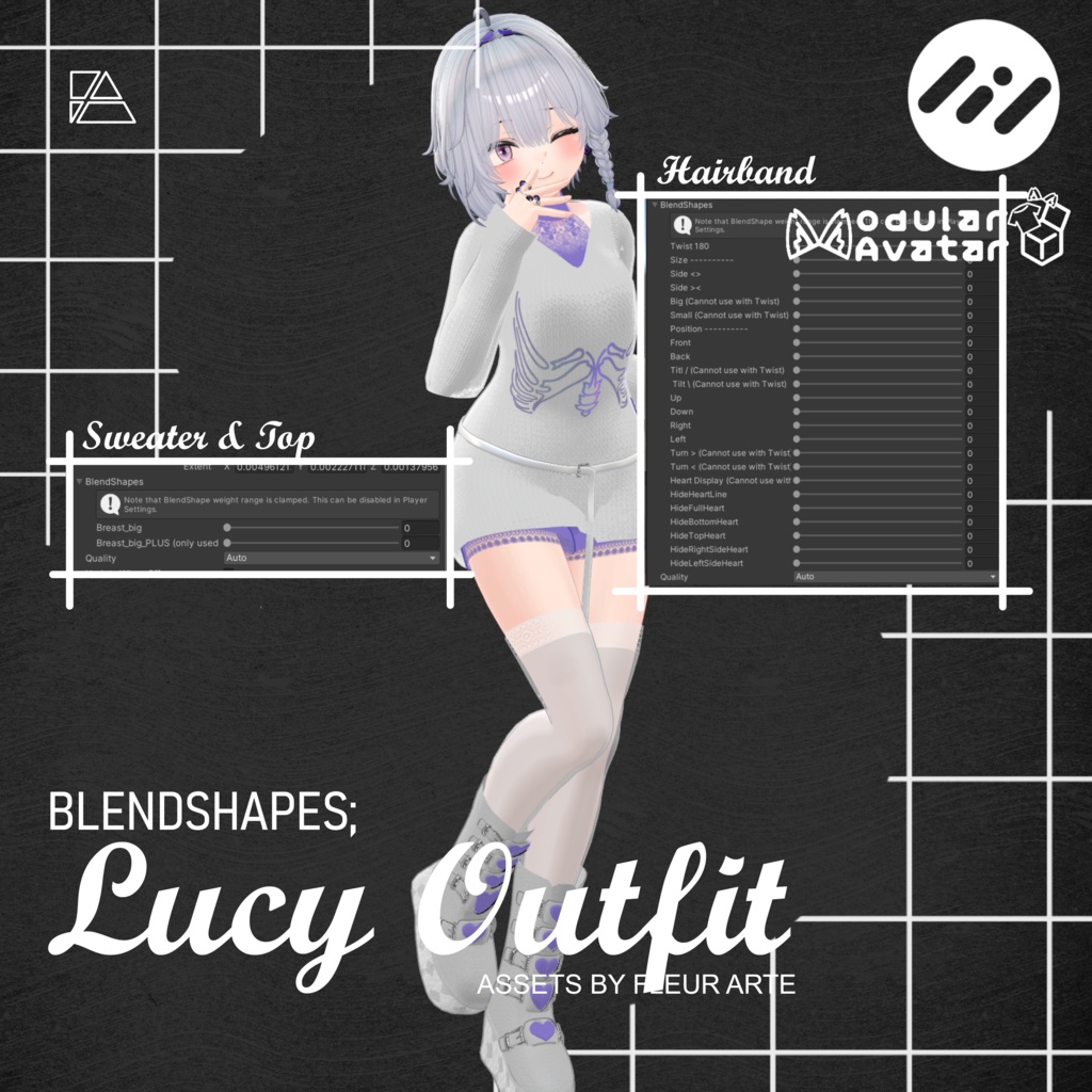 ルーシー衣装 「マヌカ」/ LUCY OUTFIT "MANUKA"