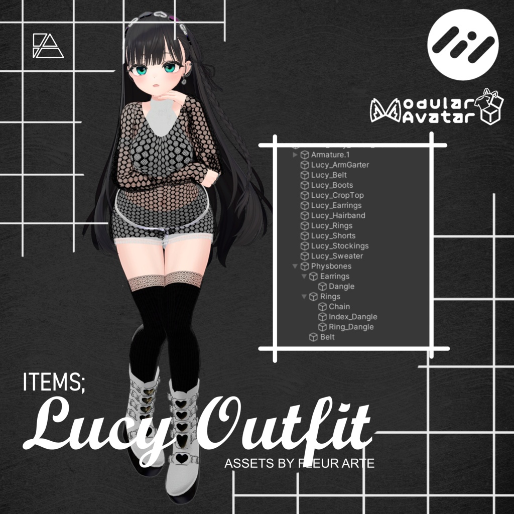 ルーシー衣装 「マヌカ」/ LUCY OUTFIT "MANUKA"