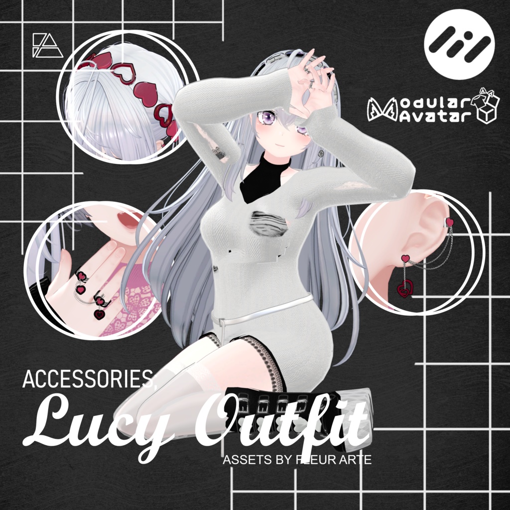 ルーシー衣装 「セレスティア」/ LUCY OUTFIT "SELESTIA"