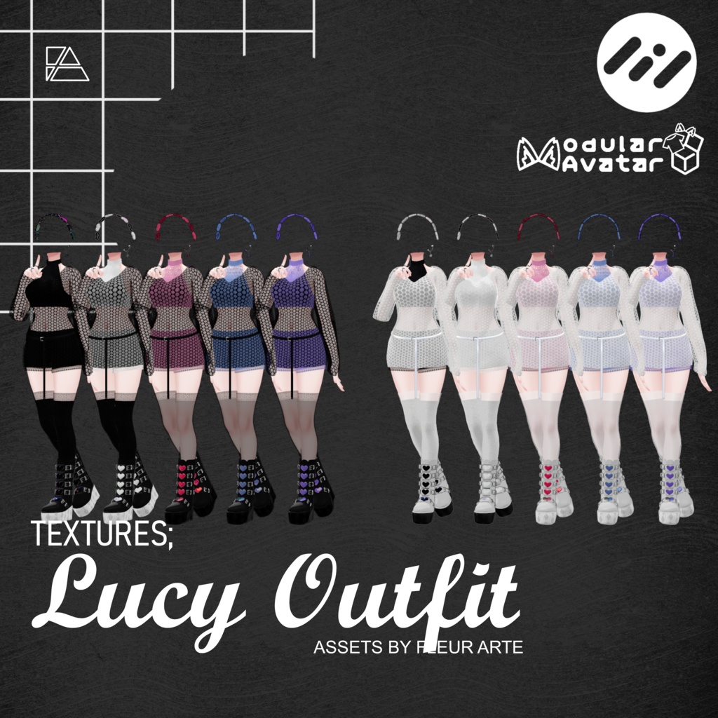 ルーシー衣装 「セレスティア」/ LUCY OUTFIT "SELESTIA"