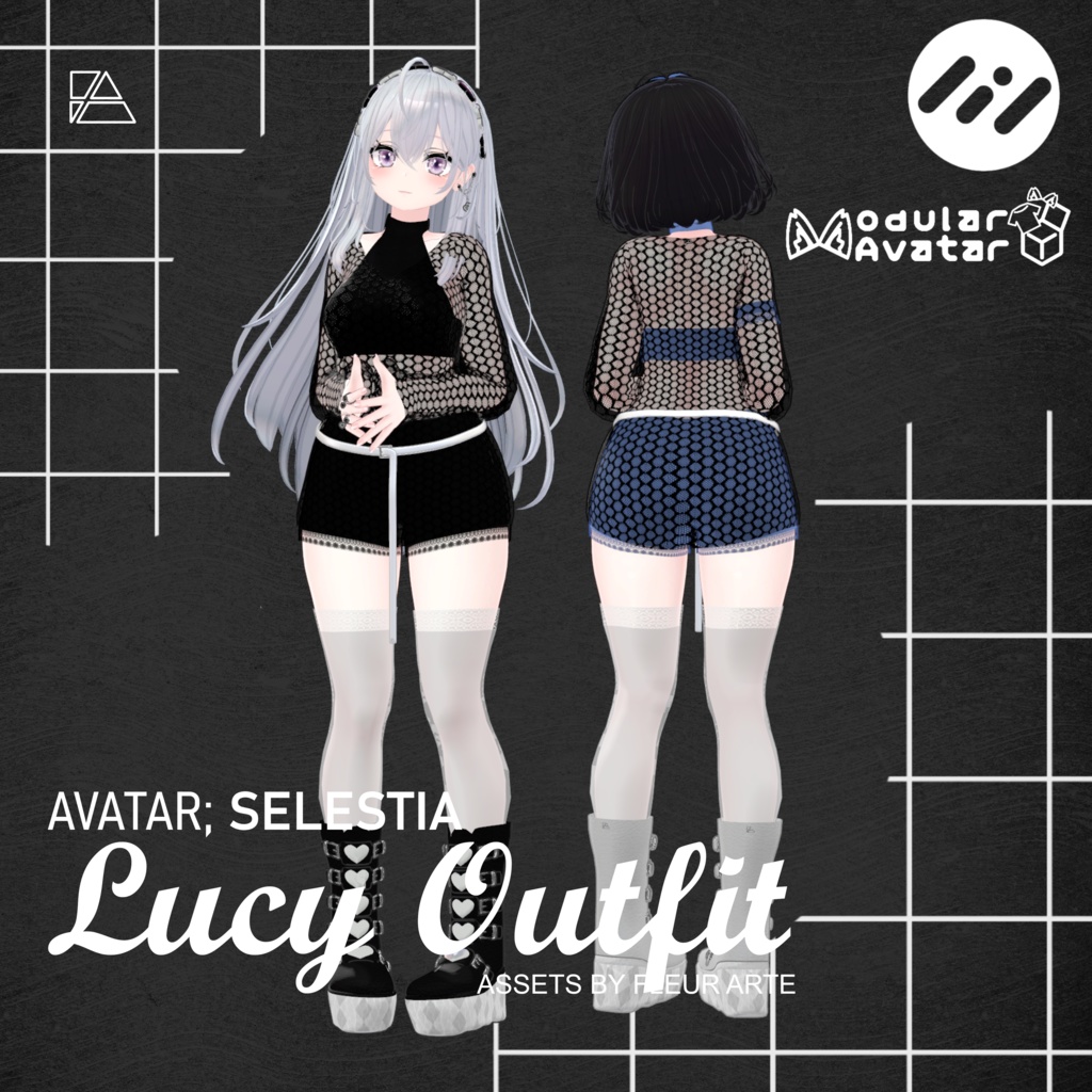 ルーシー衣装 「セレスティア」/ LUCY OUTFIT "SELESTIA"