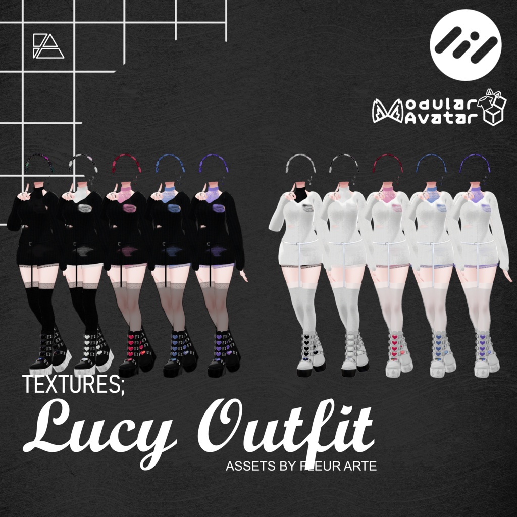 ルーシー衣装 「セレスティア」/ LUCY OUTFIT "SELESTIA"
