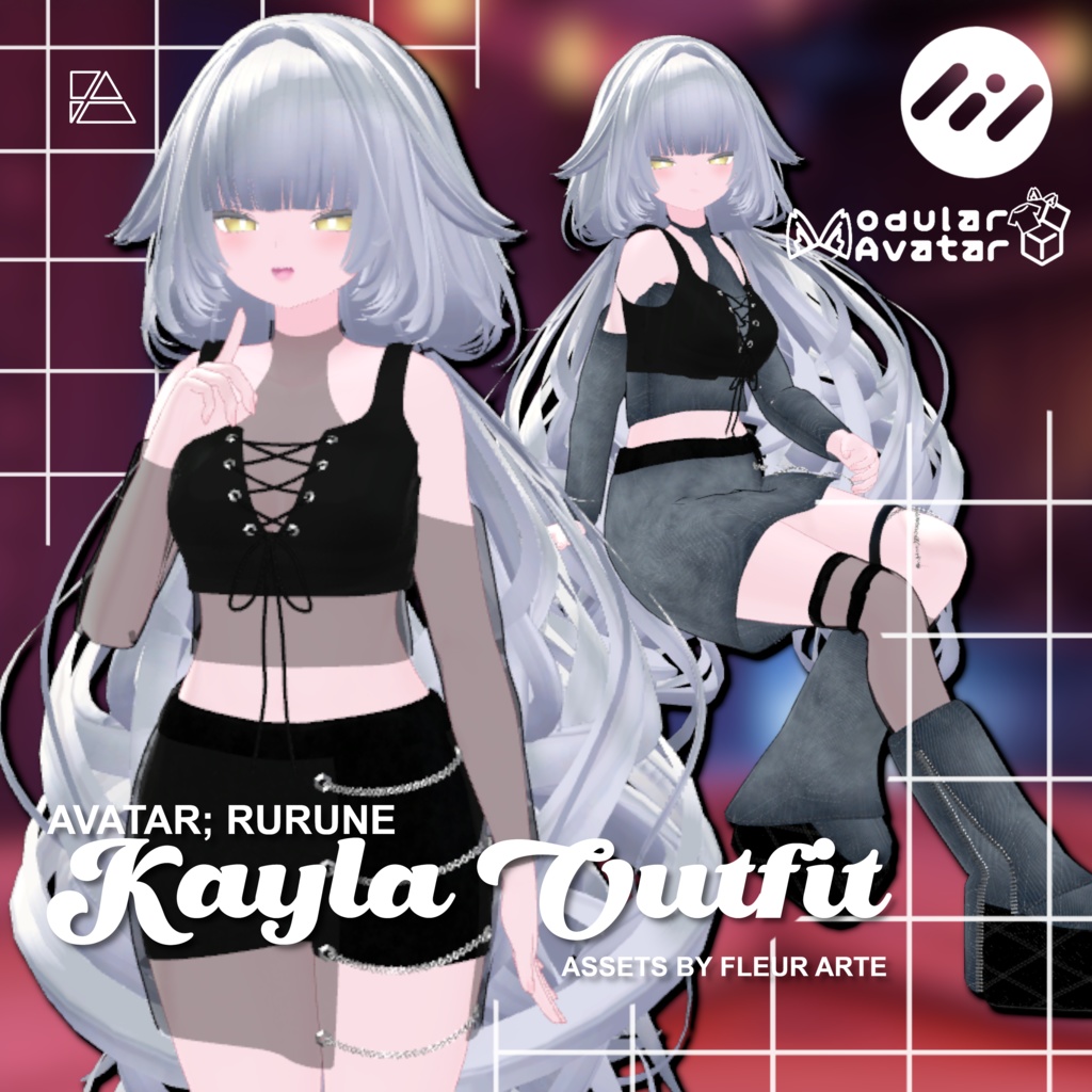 カイヤの衣装 「ルルネ」/ KAYLA OUTFIT "RURUNE"