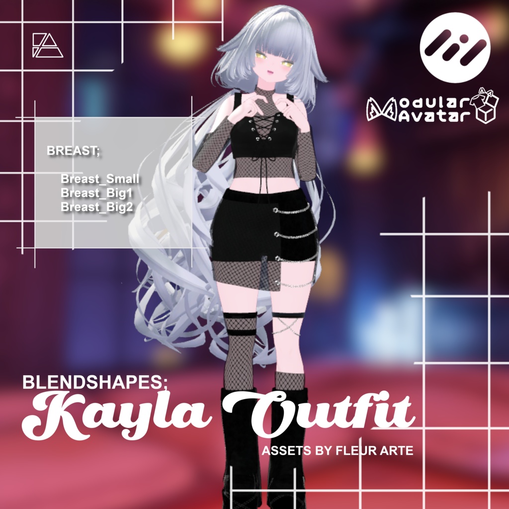 カイヤの衣装 「ルルネ」/ KAYLA OUTFIT "RURUNE"