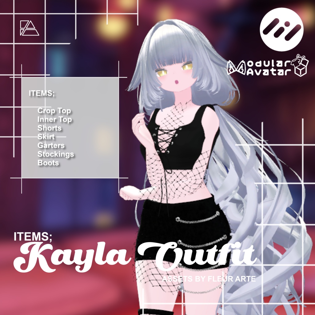 カイヤの衣装 「ルルネ」/ KAYLA OUTFIT "RURUNE"