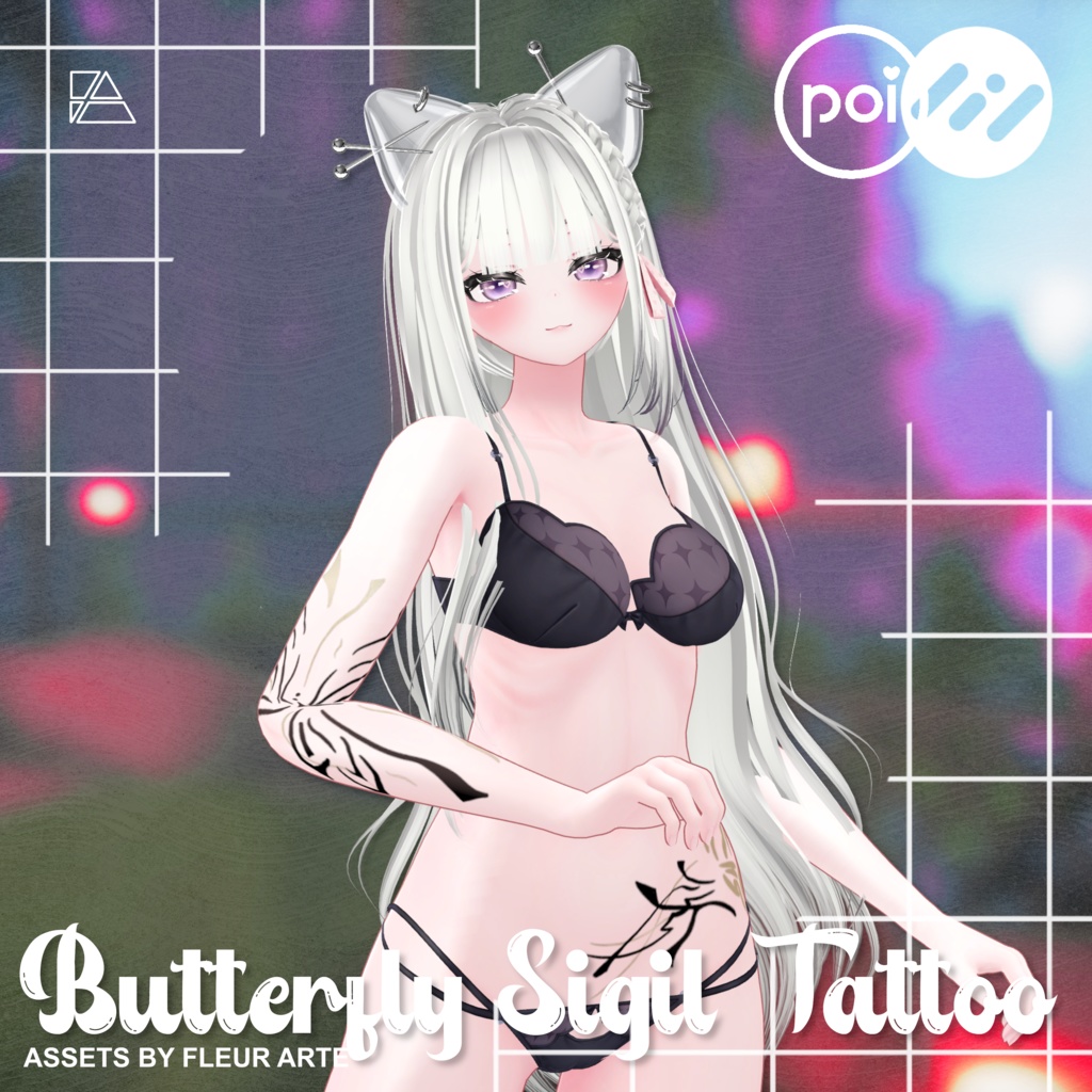 蝶のタトゥー / BUTTERFLY SIGIL TATTOO