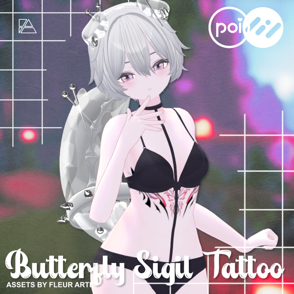 蝶のタトゥー / BUTTERFLY SIGIL TATTOO