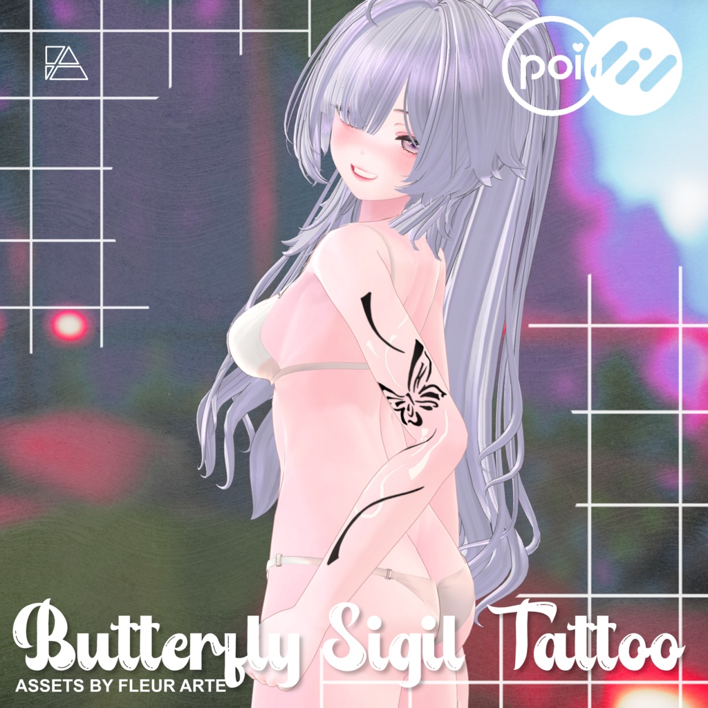 蝶のタトゥー / BUTTERFLY SIGIL TATTOO