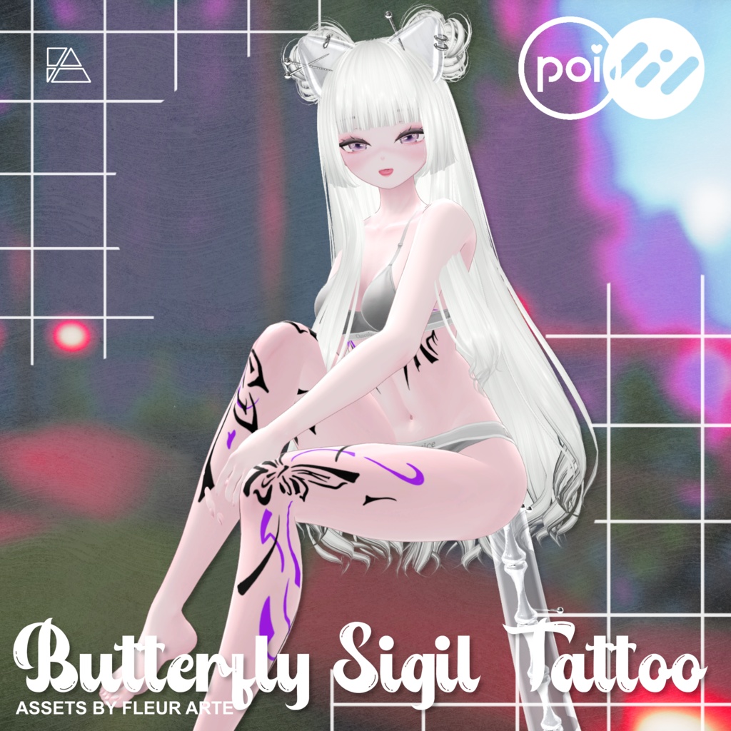 蝶のタトゥー / BUTTERFLY SIGIL TATTOO