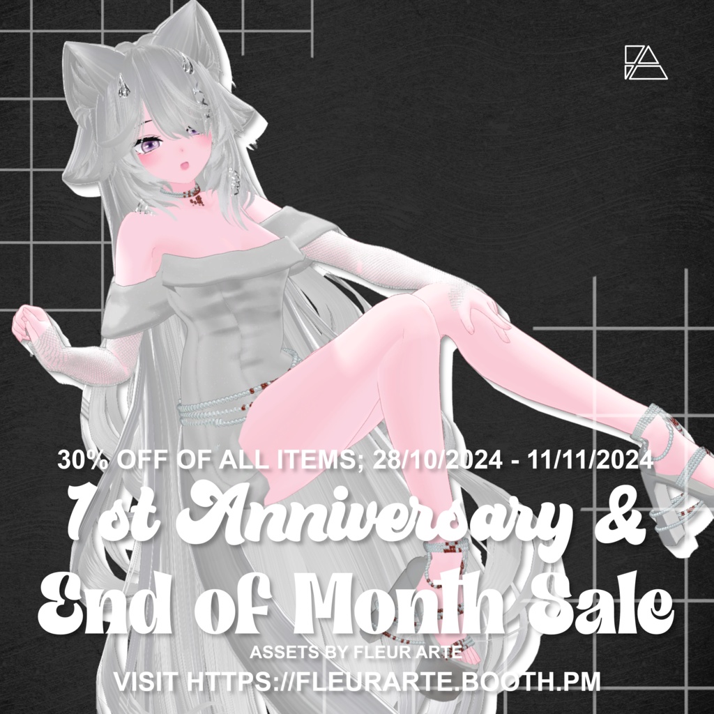 [注意事項 / Notice] 1周年記念＆月末セール / 1st anniversary & end of month sale