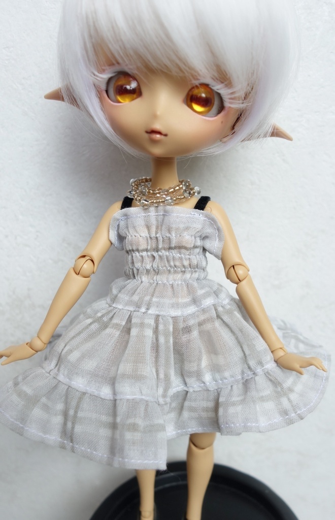 チェック柄サマーワンピース /ハルモニアシリーズハンドメイド品