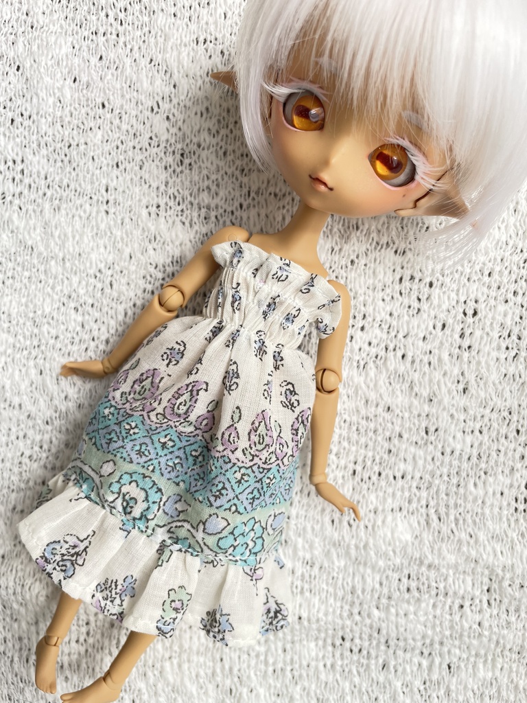 ハルモニアシリーズ着用可能/ハンドメイド品/フロルワンピース