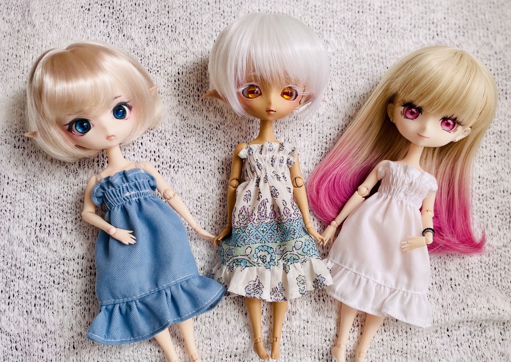 ハルモニアシリーズ着用可能/ハンドメイド品/フロルワンピース