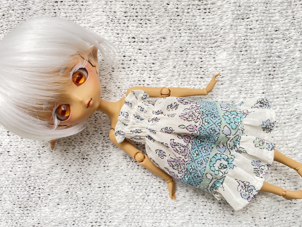 ハルモニアシリーズ着用可能/ハンドメイド品/フロルワンピース