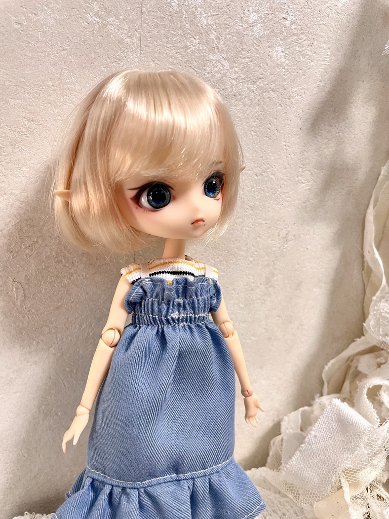 ハルモニアシリーズ着用可能/ハンドメイド品/フロルワンピース