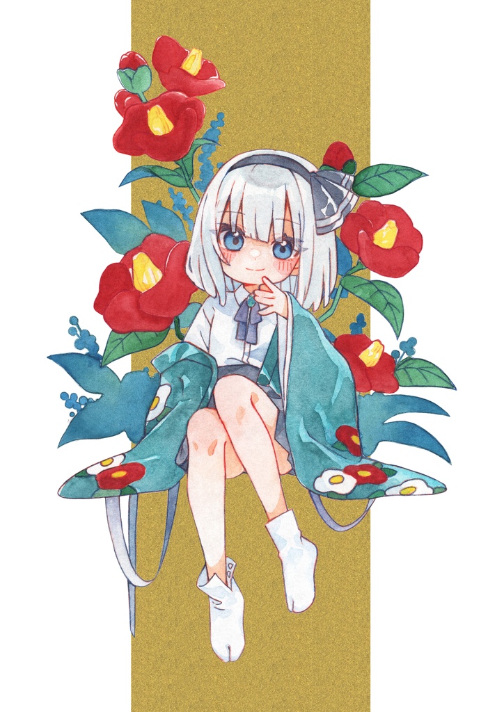 A4原画　魂魄妖夢【紅椿】