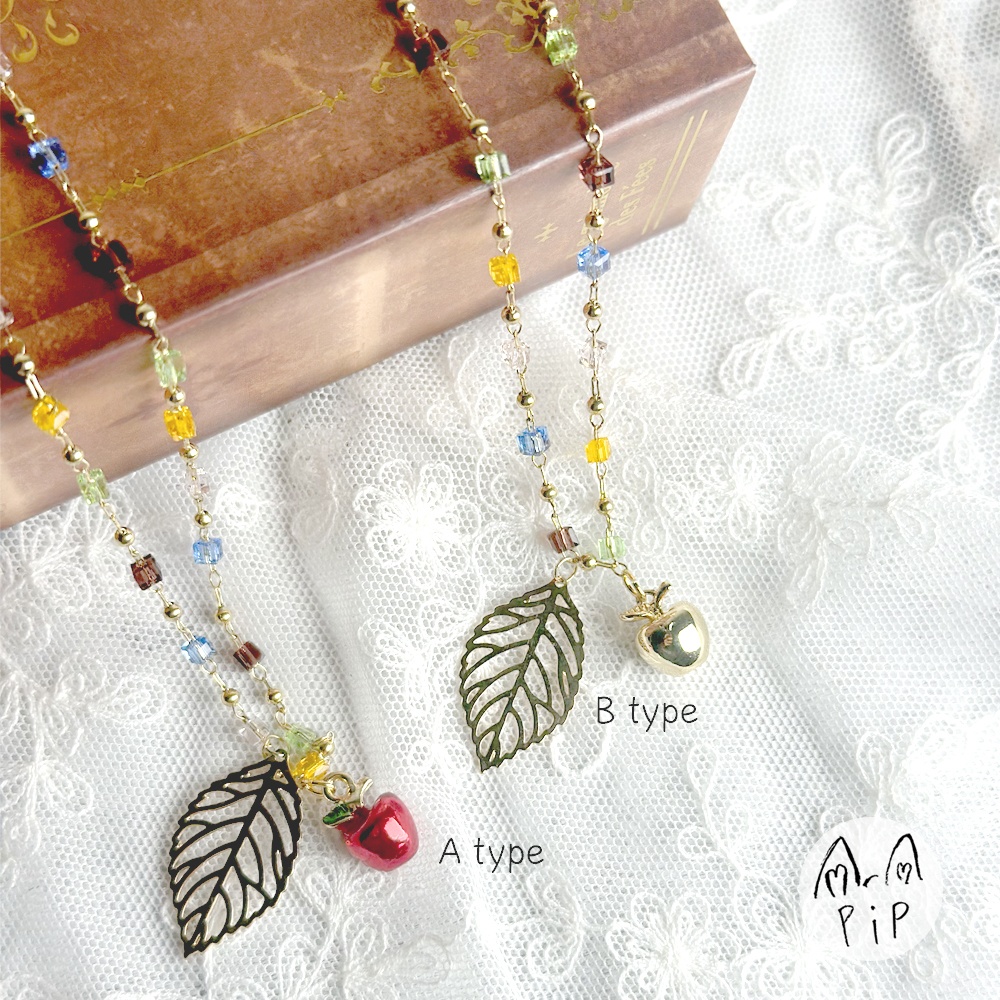 *恋と深空*マヒル*イメージアクセサリー*ネックレス・りんご