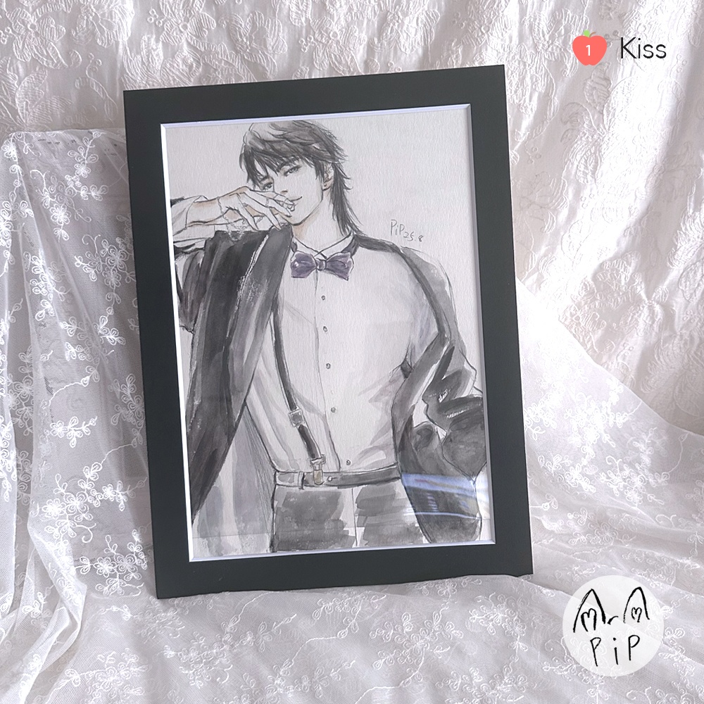 *恋と深空*マヒル*ファンアート*原画イラスト・A4