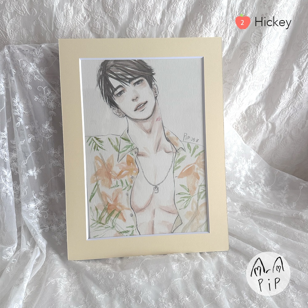 *恋と深空*マヒル*ファンアート*原画イラスト・A4