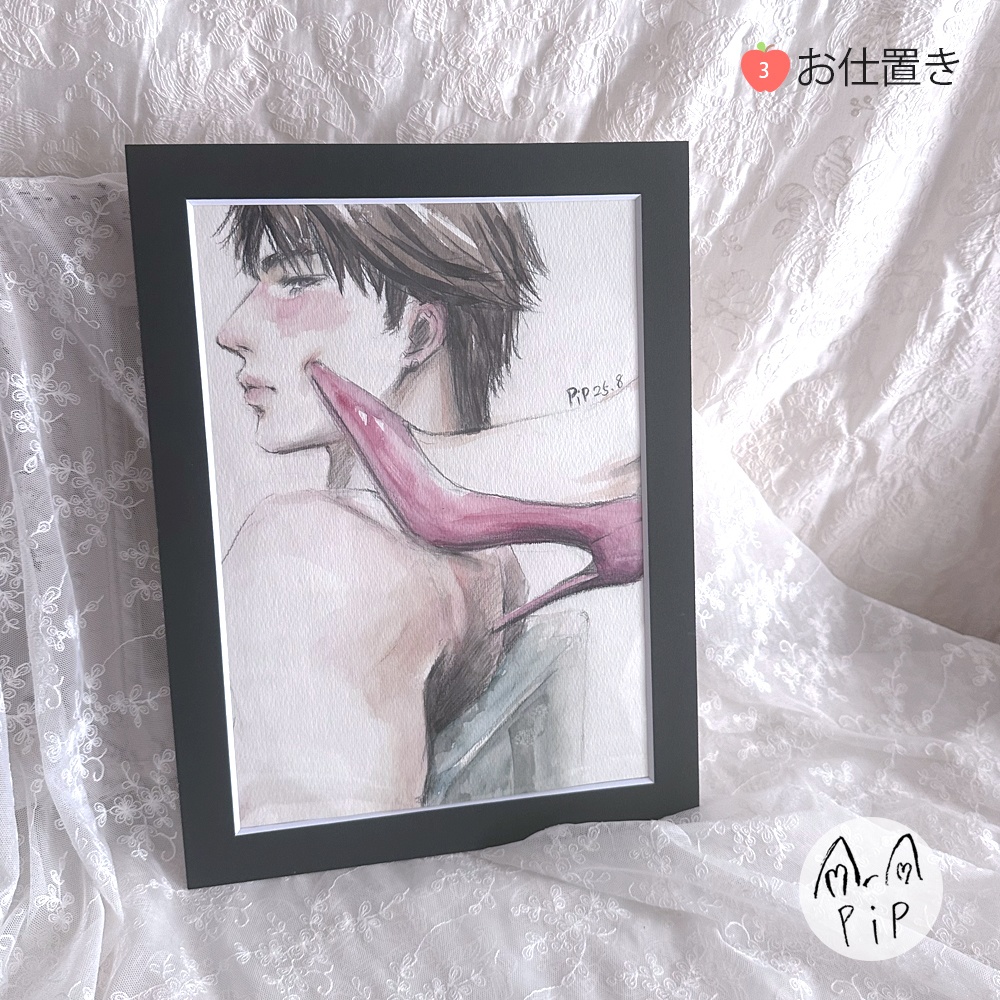 *恋と深空*マヒル*ファンアート*原画イラスト・A4