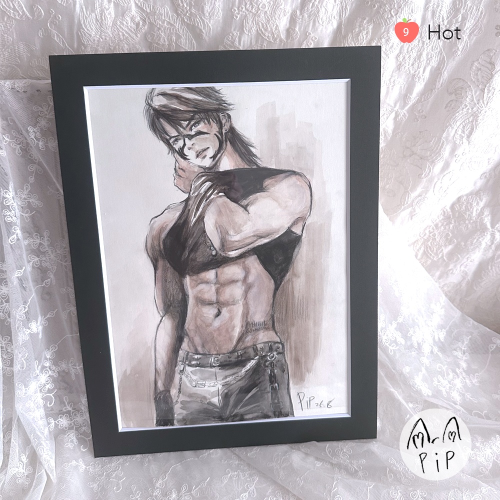 *恋と深空*マヒル*ファンアート*原画イラスト・A4