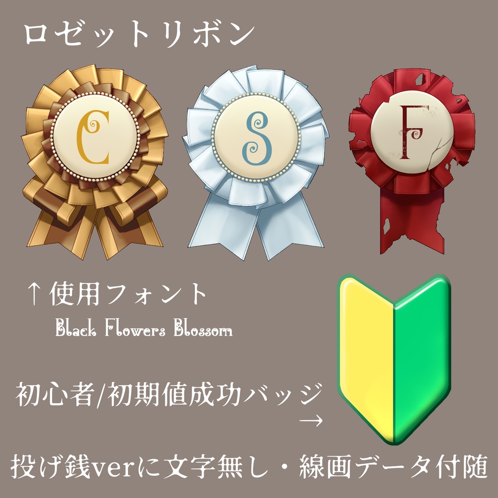 【無料/投げ銭】TRPG・ダイス結果アイコン【ココフォリア】