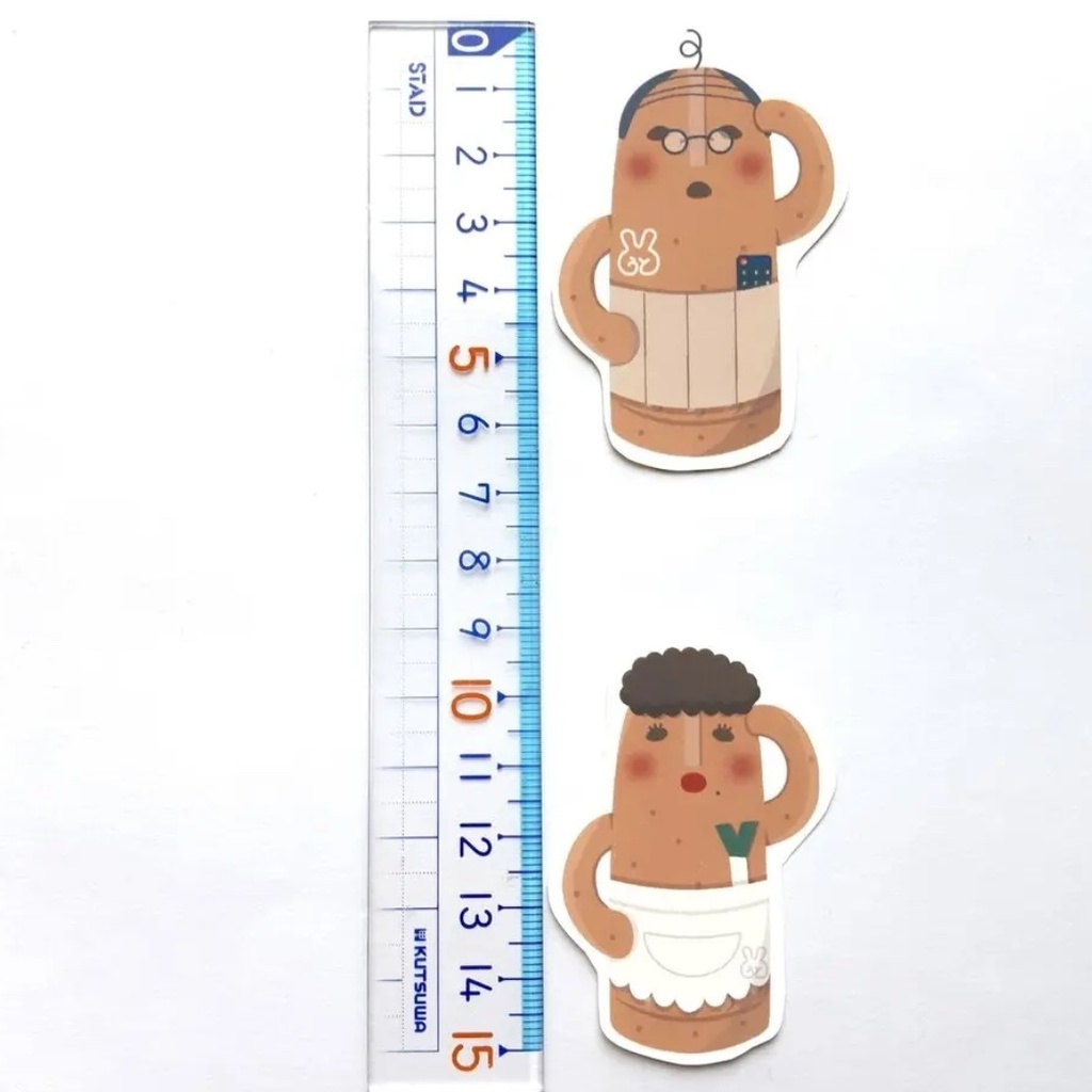 はにわファミリーのほっこりフレークシール(24枚)