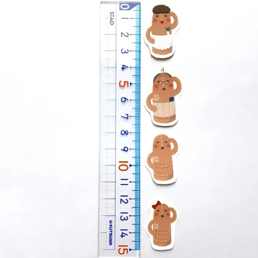 はにわファミリーのほっこりフレークシール(24枚)