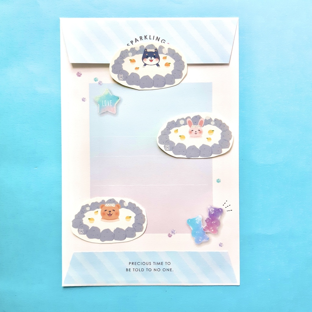 ほかほかアニマルのフレークシール