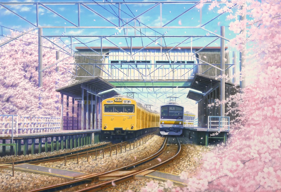 ポストカード　桜の駅2