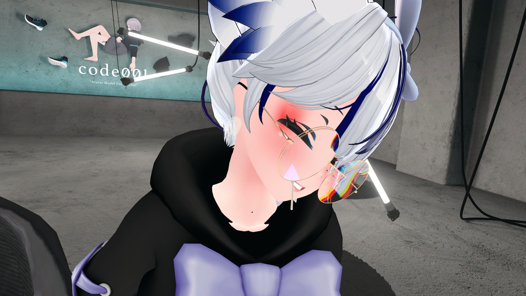 ゴーストイヤリング(ghost earrings)