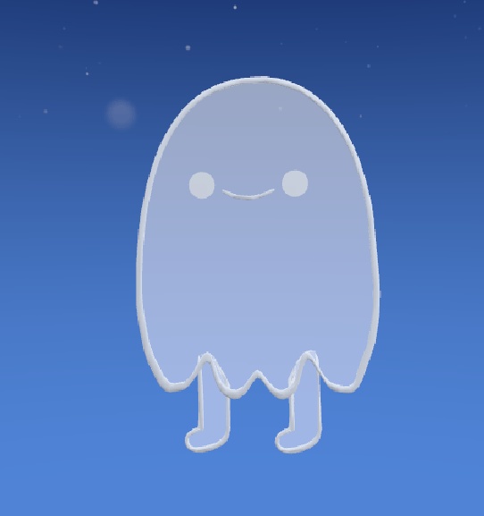 ゴーストイヤリング(ghost earrings)