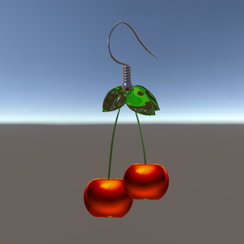 🍒櫻桃耳環🍒(cherry earrings)