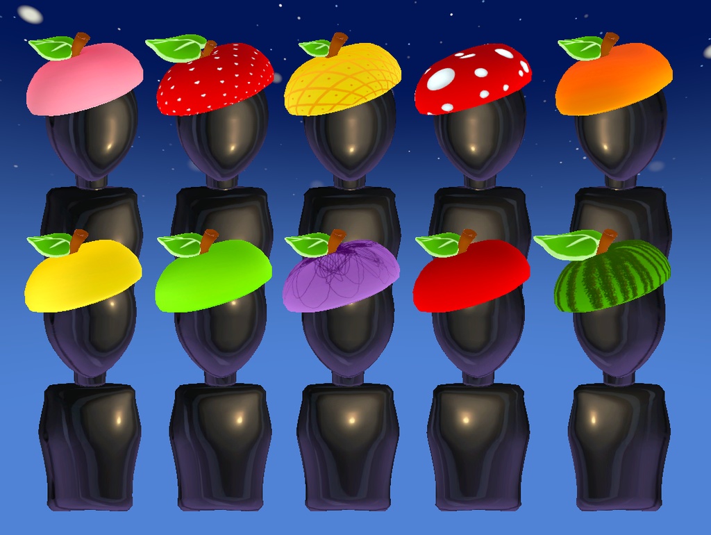 🍉水果貝雷帽🍑(Fruit Beret)