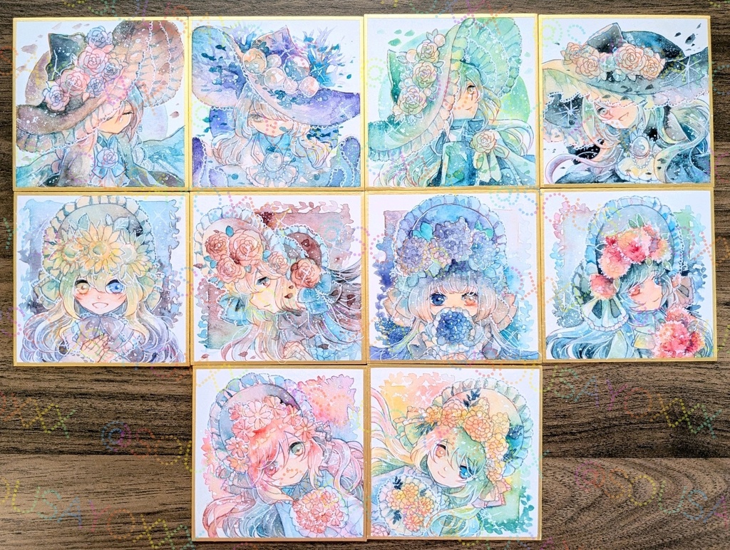 【豆色紙原画】11日目~20日目